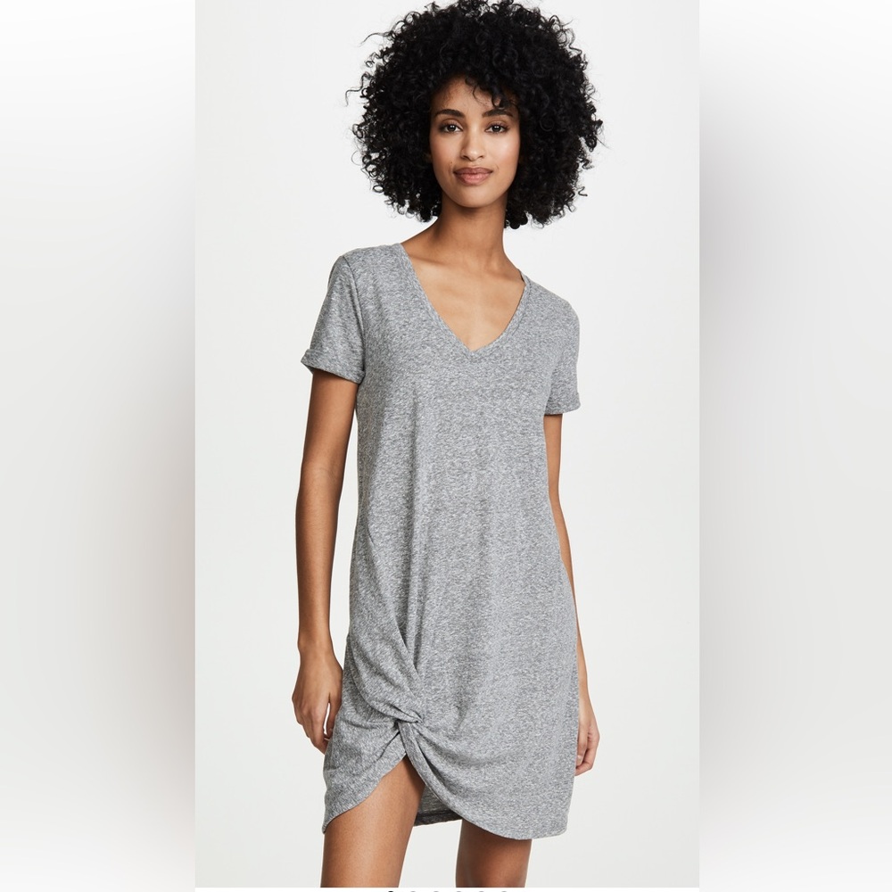Z Supply The Triblend Side Knot Dress